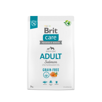 BRIT CARE ΣΚΥΛΟΥ GRAIN FREE ADULT SALMON AND POTATO 3kg